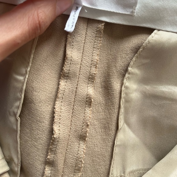 FRAME Le Crop Mini Boot Tan Trousers - Picture 9 of 13